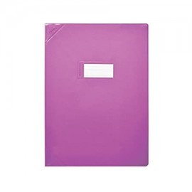 PROTEGE CAHIER LINO 17*22 PM - VIOLET