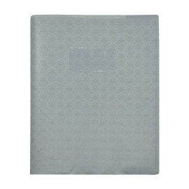 PROTEGE CAHIER LINO 17*22 PM - GRIS