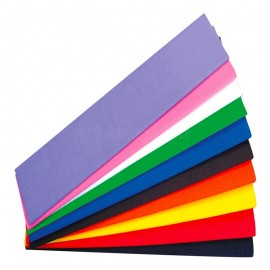 PAQUET CREPON COULEUR 50X200CM